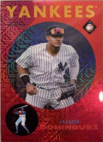 Jasson Dominguez [Red Refractor Mega Box Mojo] #BA-18