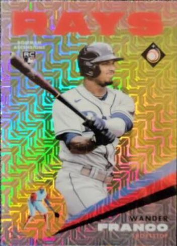 Wander Franco [Orange Refractor Mega Box Mojo] #BA-5