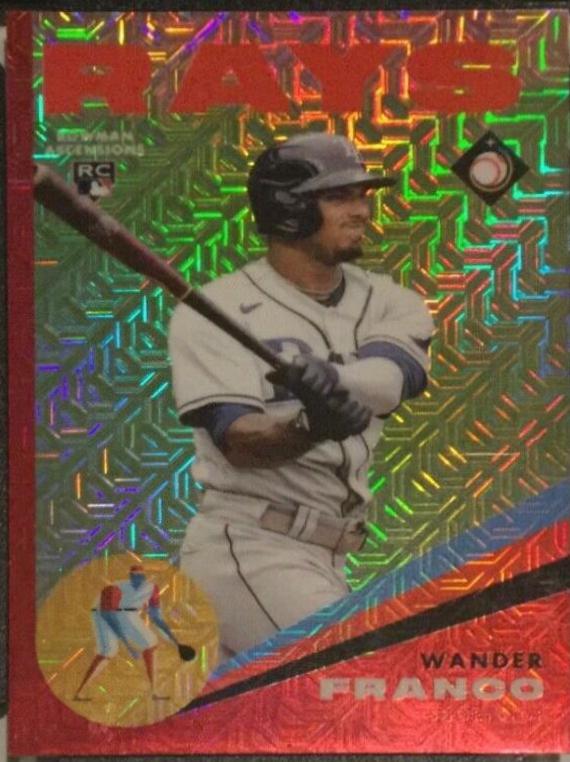 Wander Franco [Red Refractor Mega Box Mojo] #BA-5