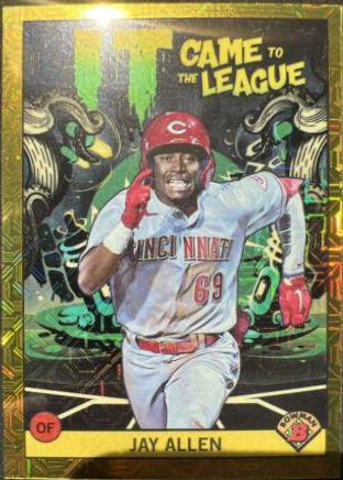 Jay Allen [Gold Refractor Mega Box Mojo] #ICFL-14