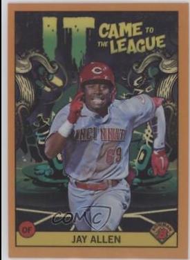 Jay Allen [Orange Refractor Mega Box Mojo] #ICFL-14