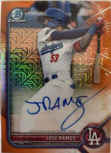 Jose Ramos [Orange Refractor] #BMA-JR