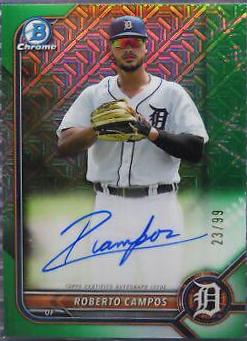 Roberto Campos [Green Refractor] #BMA-RC