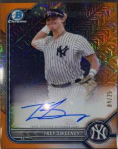 Trey Sweeney [Orange Refractor] #BMA-TS