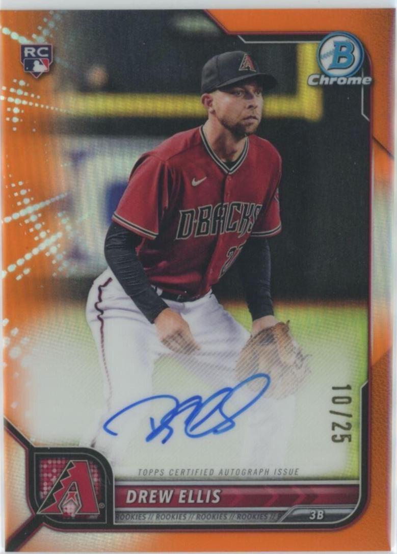 Drew Ellis [Orange Refractor] #CRA-DE