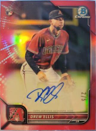 Drew Ellis [Red Refractor] #CRA-DE