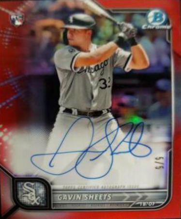 Gavin Sheets [Red Refractor] #CRA-GS