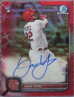 Juan Yepez [Red Refractor] #CRA-JY