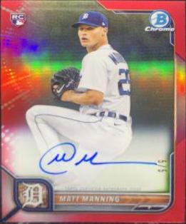 Matt Manning [Red Refractor] #CRA-MM