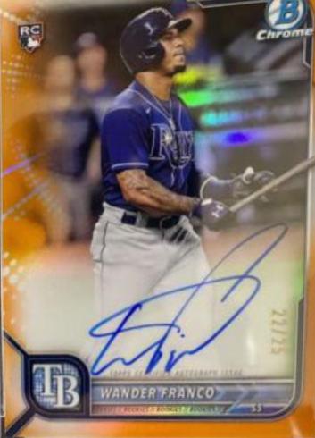 Wander Franco [Orange Refractor] #CRA-WF