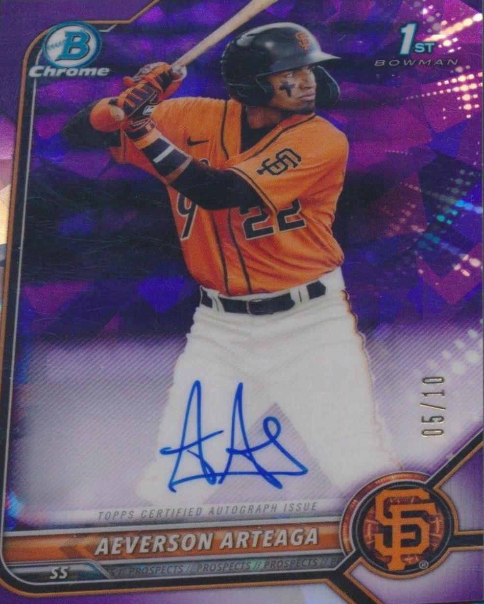 Aeverson Arteaga [Purple] #BSPA-AA