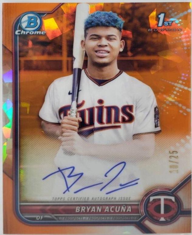 Bryan Acuna [Orange] #BSPA-BA