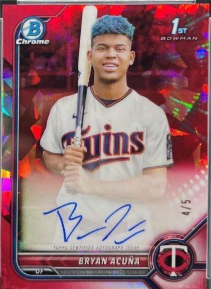 Bryan Acuna [Red] #BSPA-BA