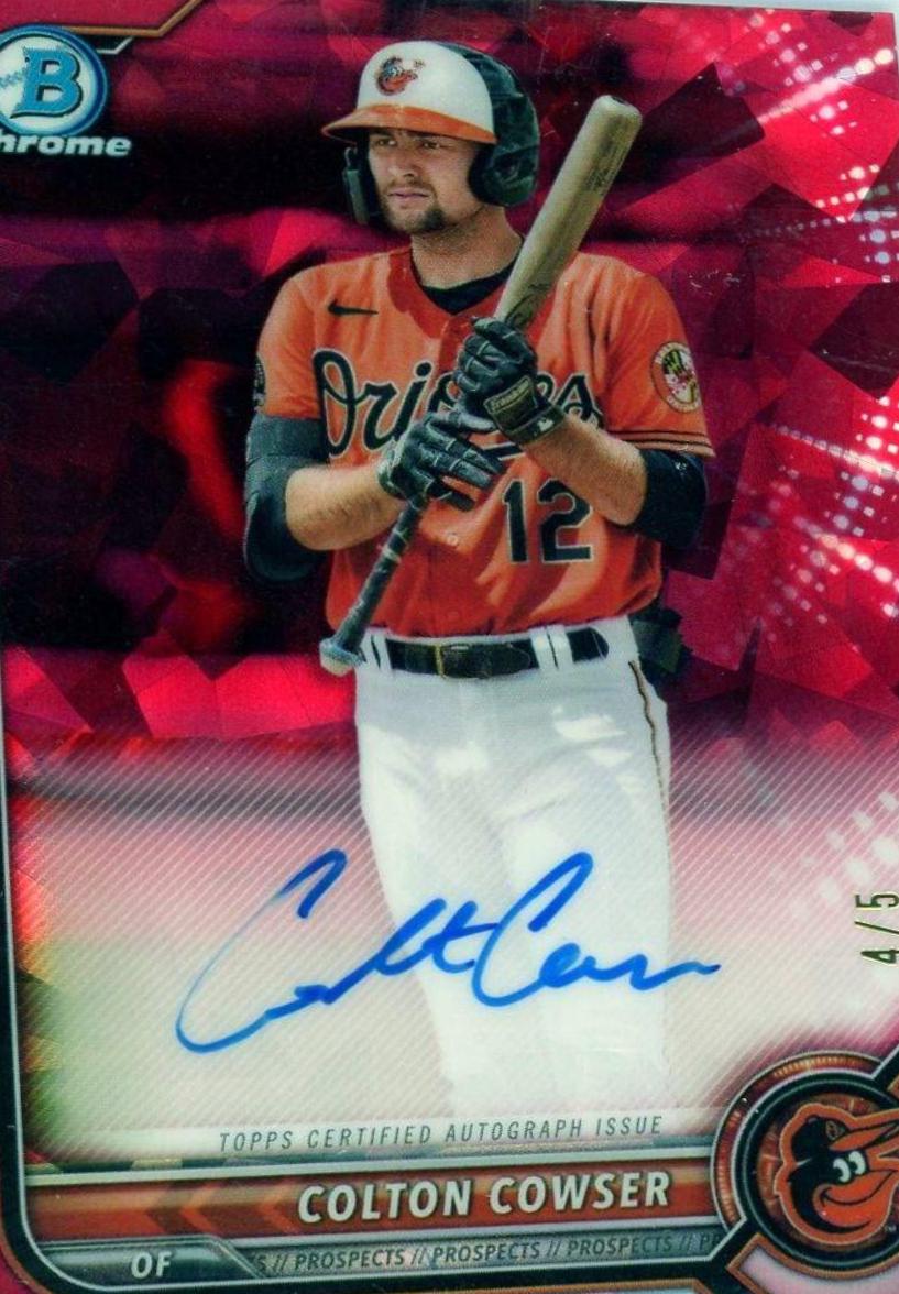 Colton Cowser [Red] #BSPA-CC