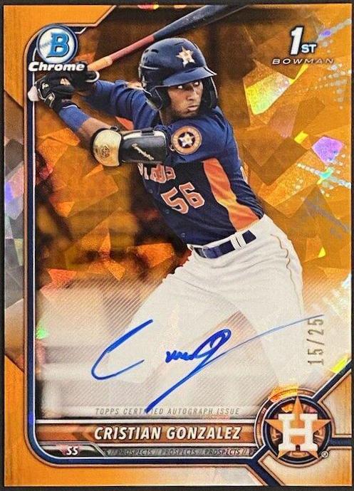 Cristian Gonzalez [Orange] #BSPA-CG