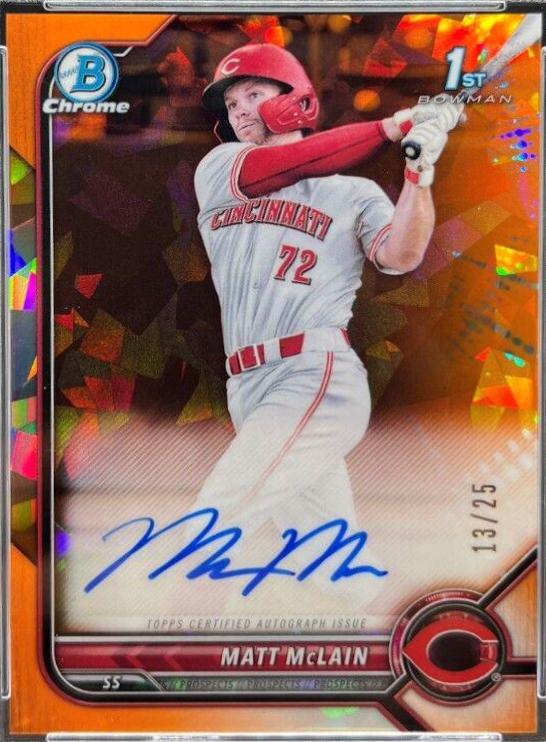 Matt McLain [Orange] #BSPA-MM