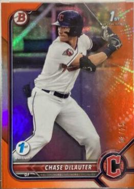 Chase DeLauter [Orange] #BD-49