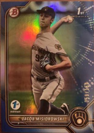 Jacob Misiorowski [Blue] #BD-132