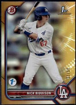 Nick Biddison [Gold] #BD-165
