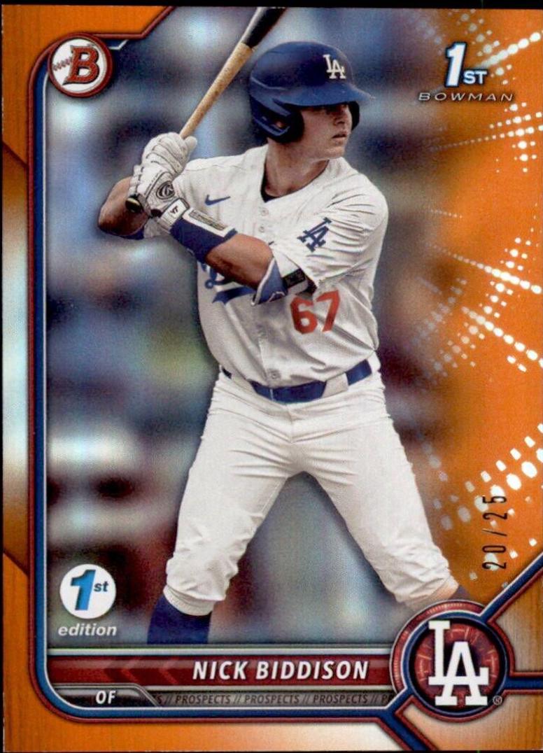 Nick Biddison [Orange] #BD-165