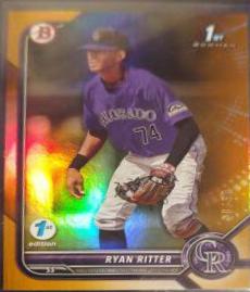 Ryan Ritter [Gold] #BD-136