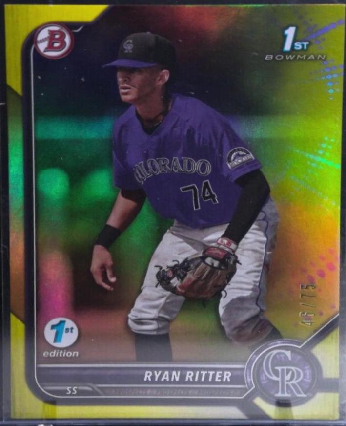 Ryan Ritter [Yellow] #BD-136