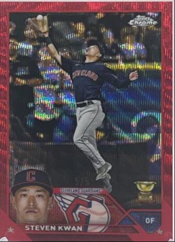 Steven Kwan [Red Wave] #107