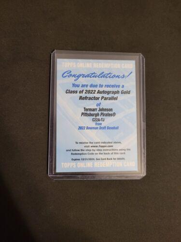 Termarr Johnson [Gold] #C22A-TJ