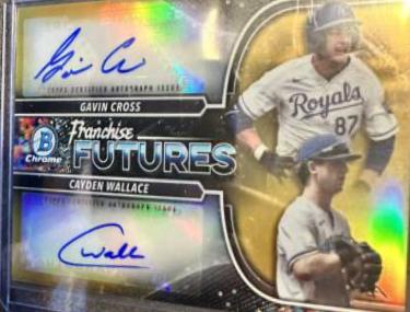 Gavin Cross, Cayden Wallace [Gold] #FFDA-CW