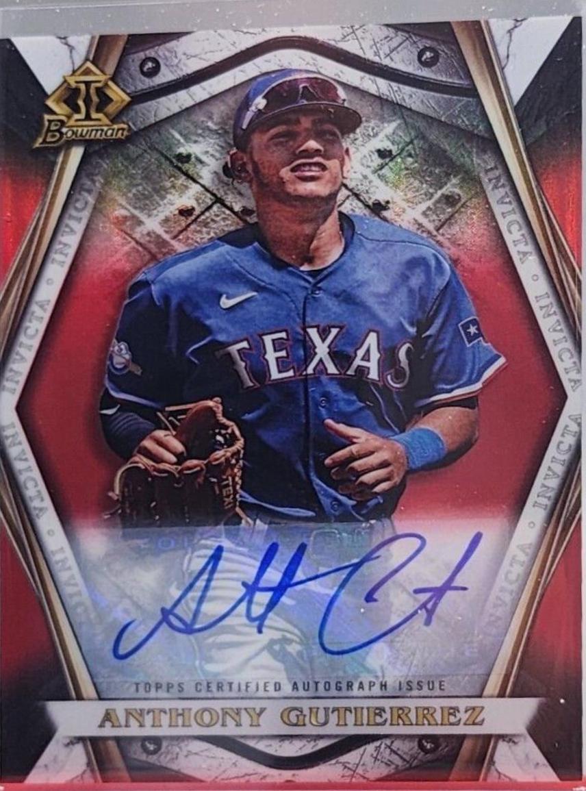 Anthony Gutierrez [Autograph Red] #BI-18