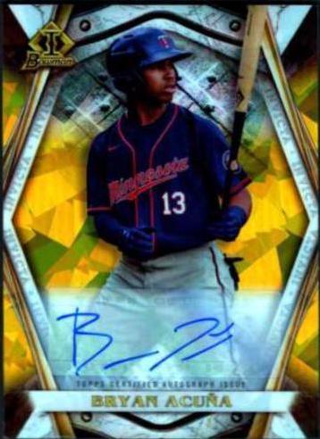 Bryan Acuna [Autograph Gold Atomic] #BI-21