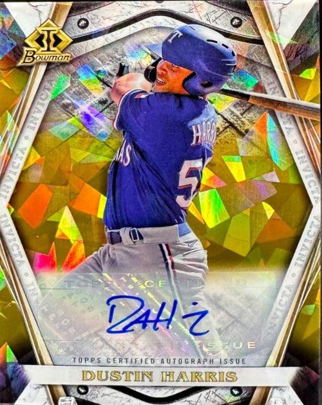 Dustin Harris [Autograph Gold Atomic] #BI-22