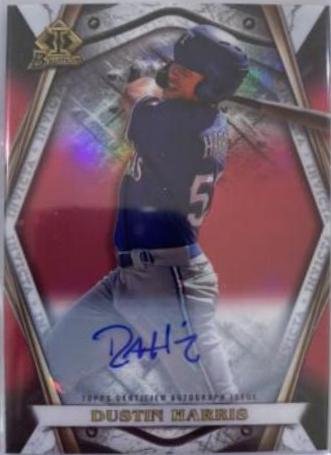 Dustin Harris [Autograph Red] #BI-22