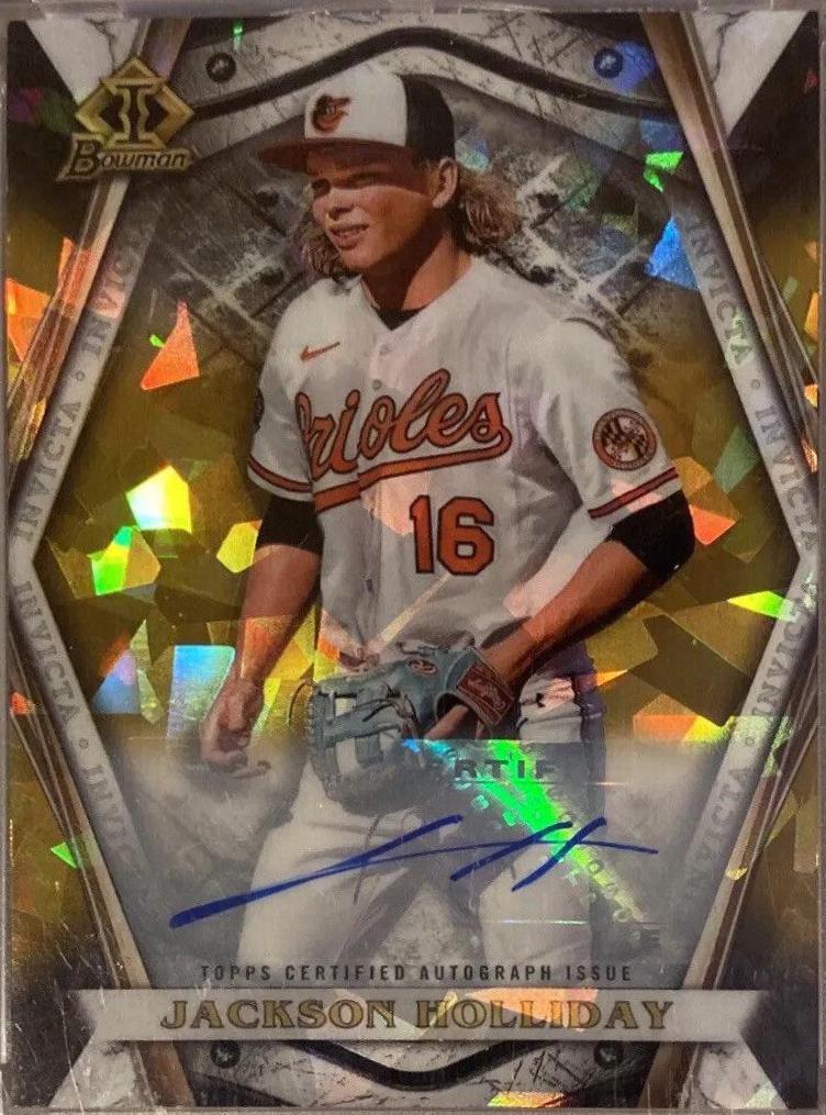 Jackson Holliday [Autograph Gold Atomic] #BI-1