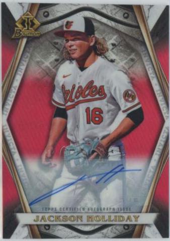 Jackson Holliday [Autograph Red] #BI-1
