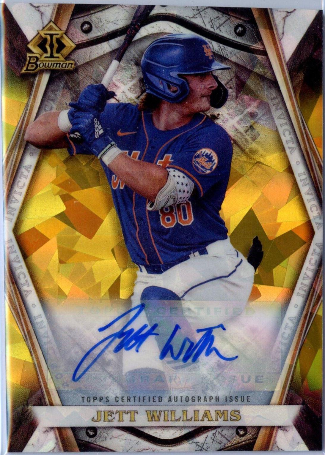 Jett Williams [Autograph Gold Atomic] #BI-12