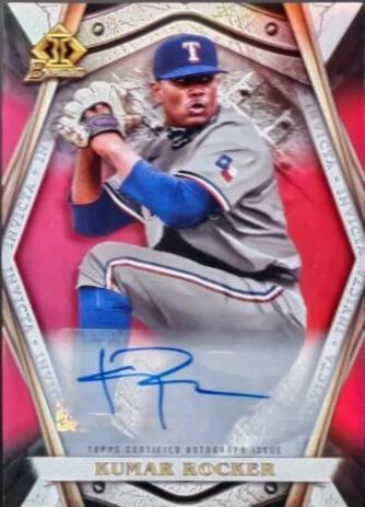 Kumar Rocker [Autograph Red] #BI-3