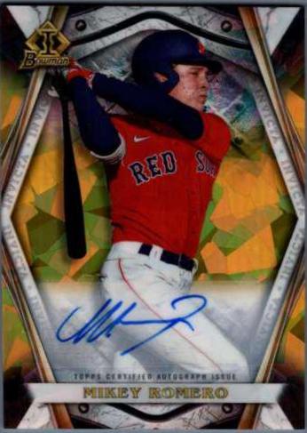 Mikey Romero [Autograph Gold Atomic] #BI-2