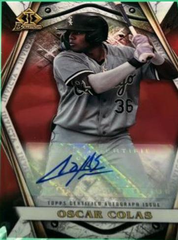 Oscar Colas [Autograph Red] #BI-25