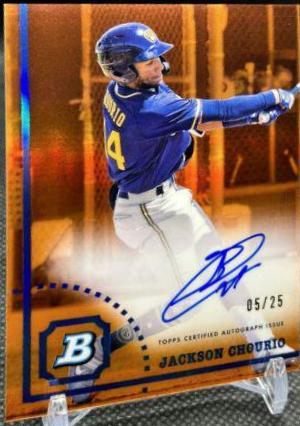 Jackson Chourio [Orange] #CPA-JC