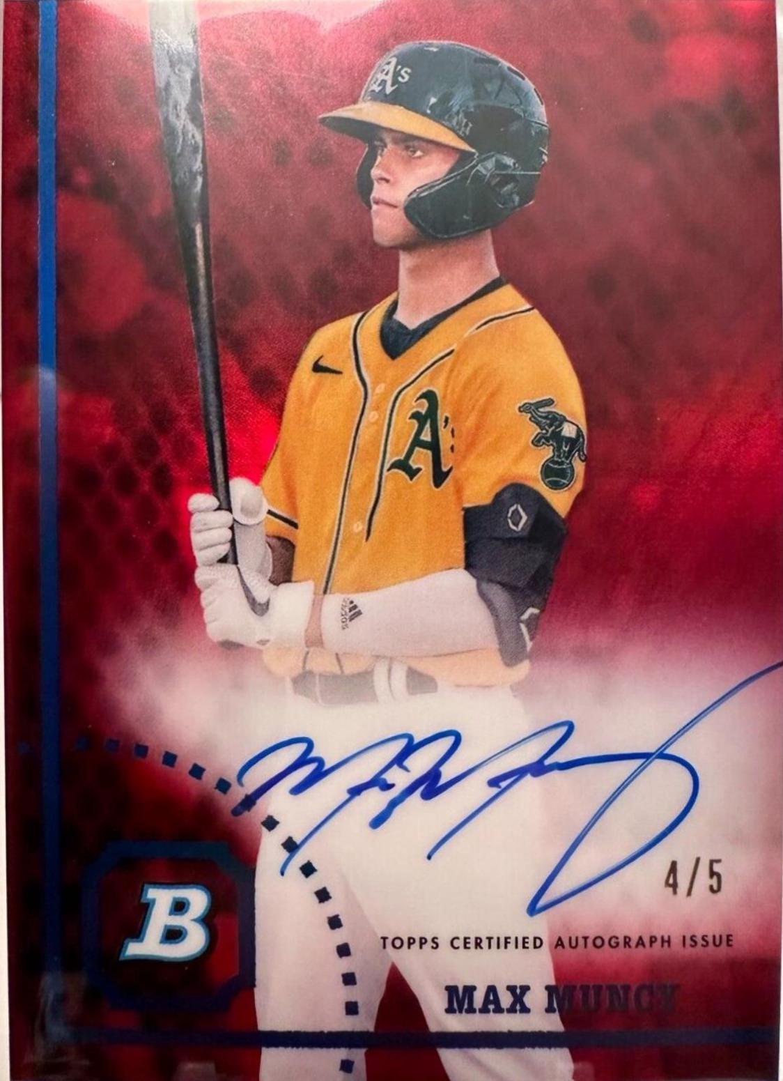Max Muncy [Red] #CPA-MM