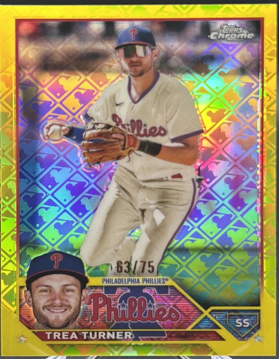 Trea Turner [Yellow Logofractor] #103
