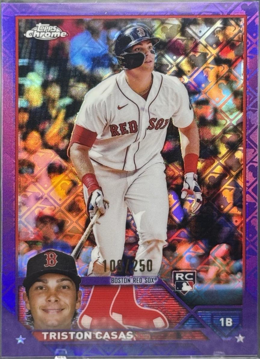 Triston Casas [Purple Logofractor] #174
