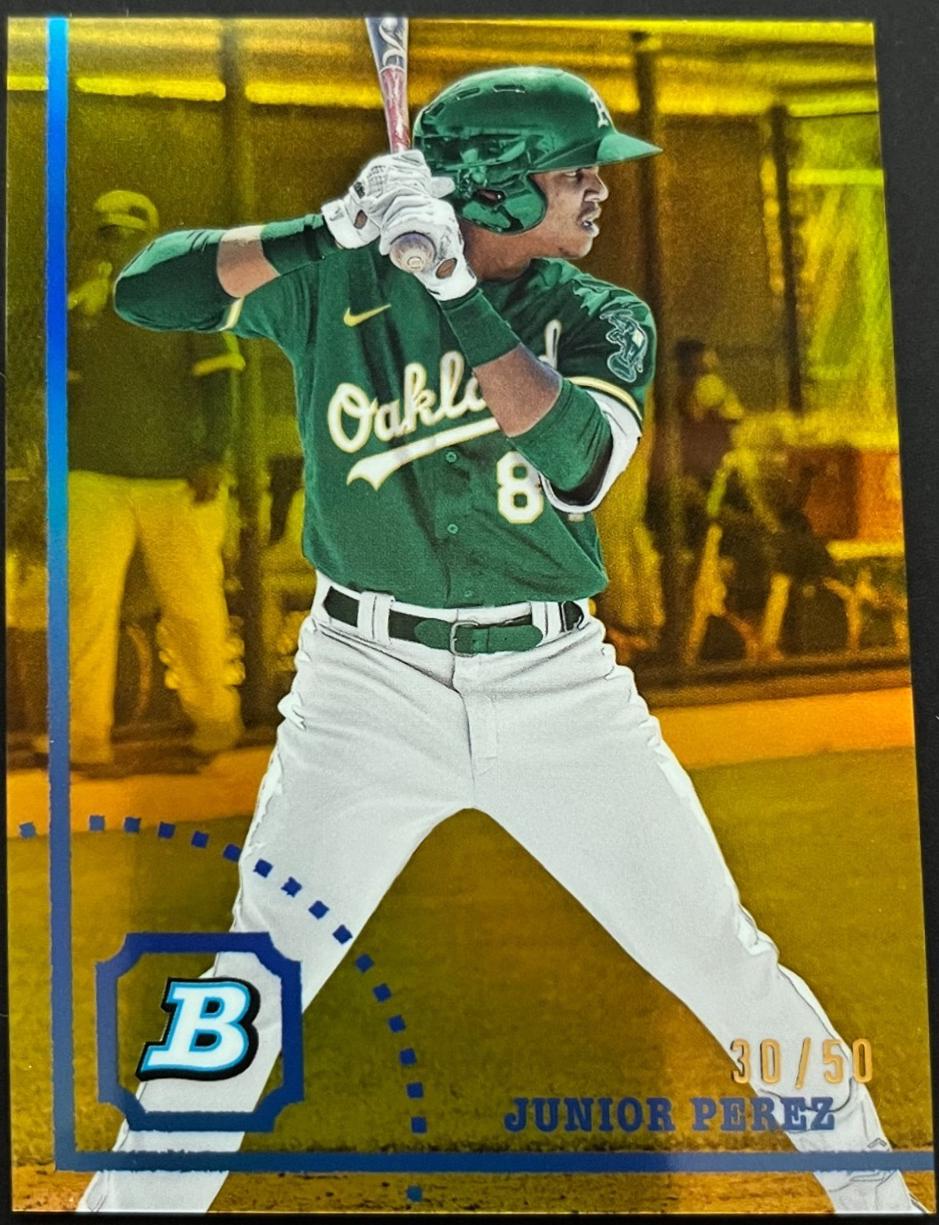 Junior Perez [Gold] #BHPC-93