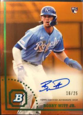 Bobby Witt Jr. [Orange] #CRA-BW
