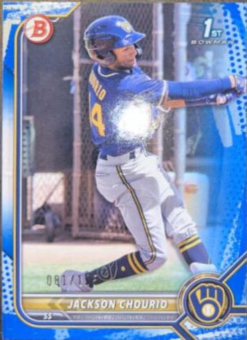 Jackson Chourio [Blue] #BP-79