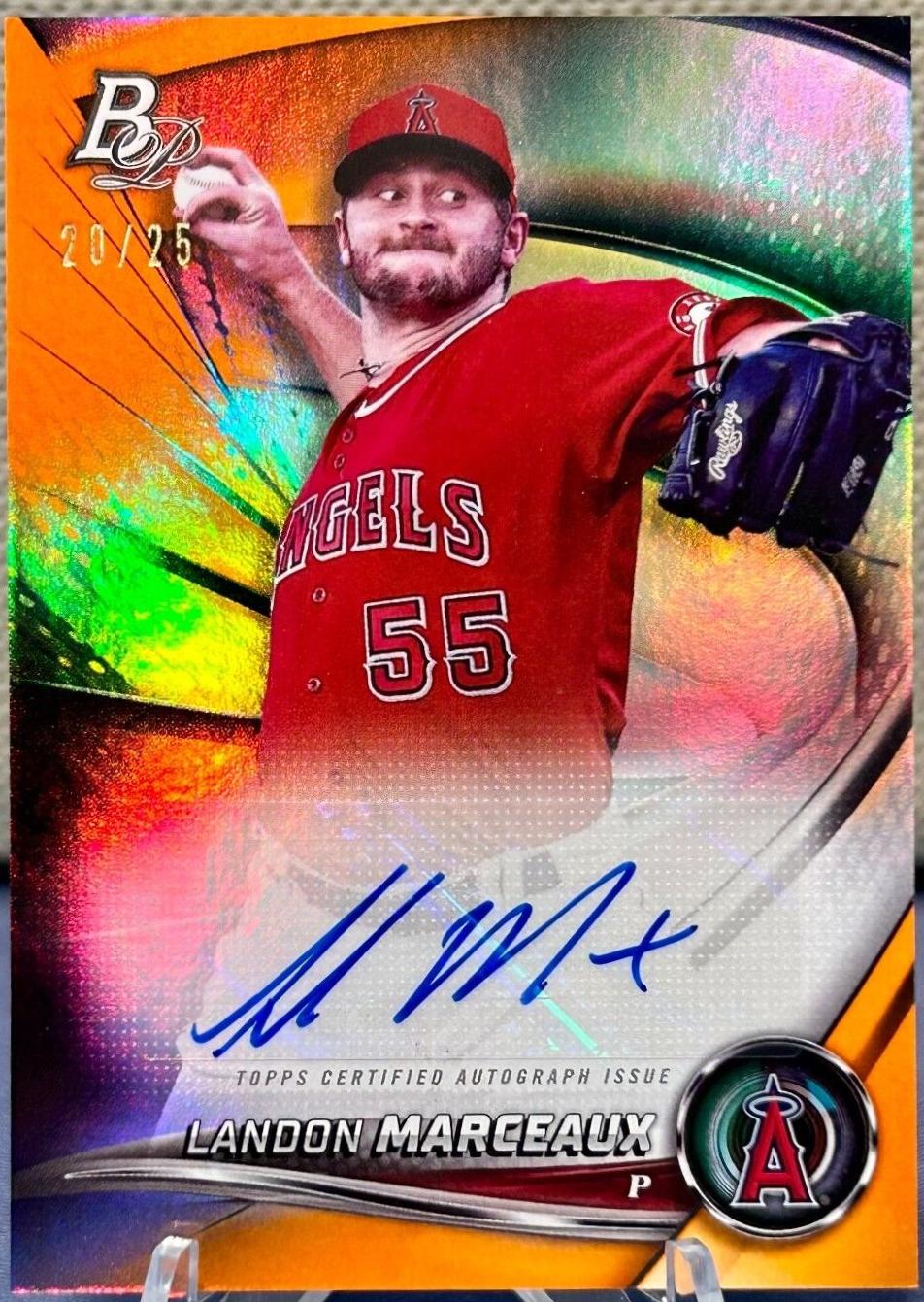 Landon Marceaux [Orange Autograph] #TOP-26