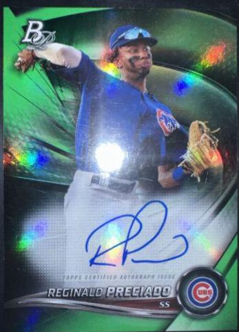 Reginald Preciado [Green Autograph] #TOP-50