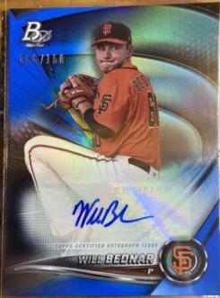 Will Bednar [Blue Autograph] #TOP-92