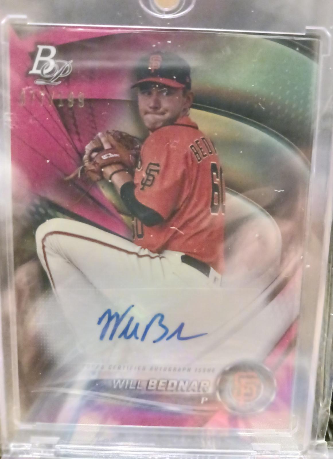 Will Bednar [Pink Autograph] #TOP-92